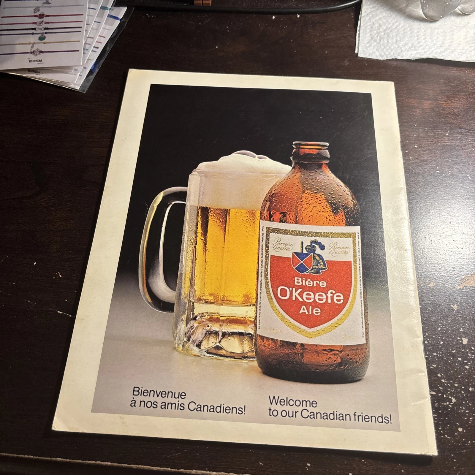 Vintage 1984 MONTREAL EXPOS Spring Training Program Dawson Raines Postcard Rose