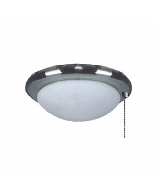 Epiphany Energy Efficient Fluorescent 11'' Ceiling Fan Light Kit- Brushed Nickel