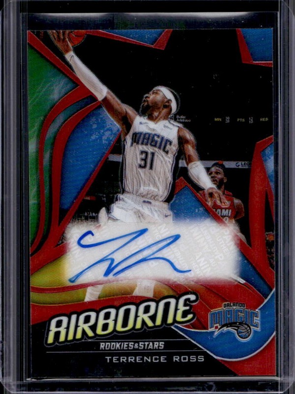2019-20 Chronicles Terrence Ross Airborne Signatures Red Auto #AB-TRO Magic