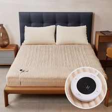 Heated Mattress Pad Full Size - Electric Mattress Pad 54x75 15 inches 6 Heat ...