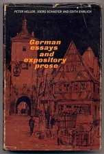 Peter HELLER, Joerg Schaefer / German Essays and Expository Prose 1969