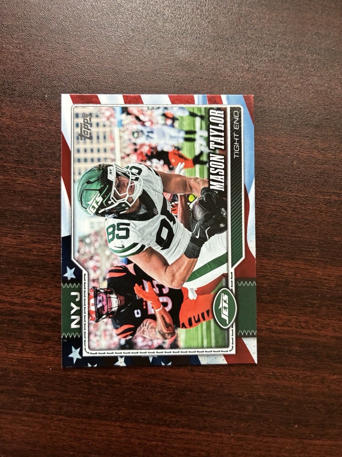 2026 NFL Topps Flagship- Mason Taylor #157 Independence Day /76