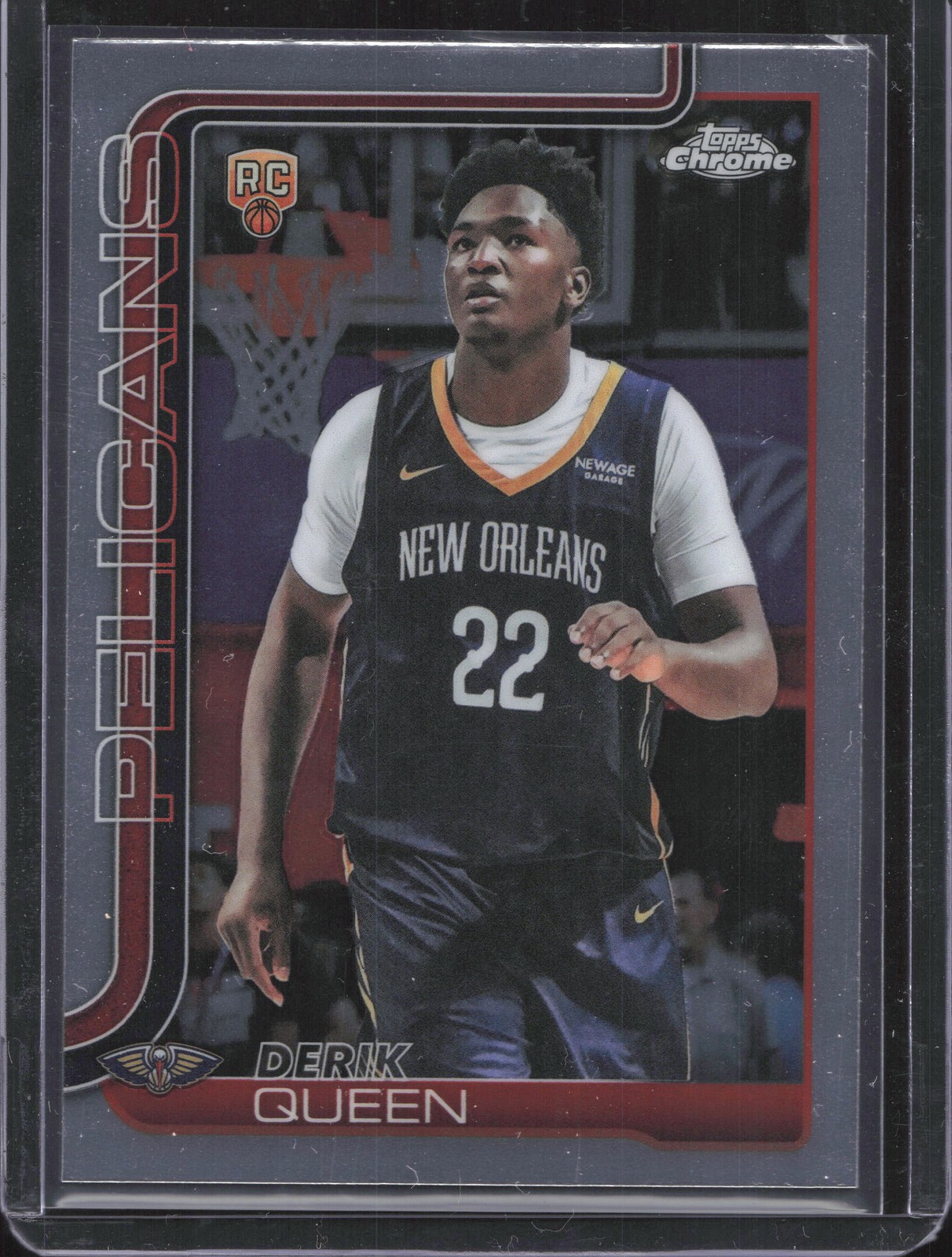 2025-26 Topps Chrome #263 Derik Queen