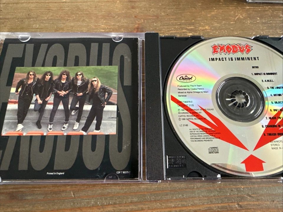 EXODUS - Impact Is Imminent (1.Press 1990) SLAYER / EXHORDER / TESTAMENT - Bild 3 von 4