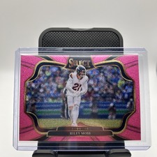 2025 Select Riley Moss Field Level #412 Pink Glitter 07/15 SSP Denver Broncos