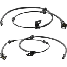 ABS Wheel Speed Sensor Wiring Harnesses Set of 2 Rear Left-and-Right Pair