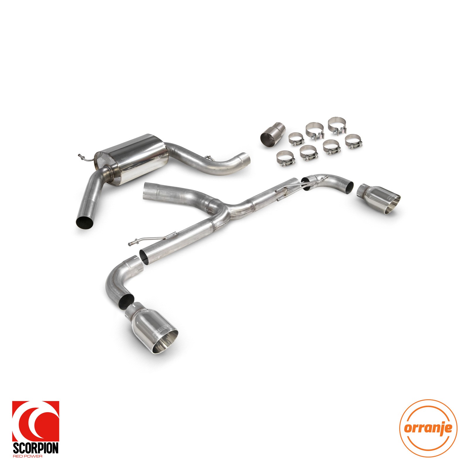 Scorpion Exhausts Volkswagen Golf Mk6 Gti 2.0 Tsi & Edition 35 Resonated Predato