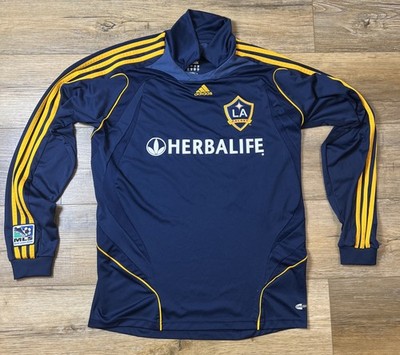 Adidas 2007 LA Galaxy Beckham Soccer Away Jersey #23 Mens Long