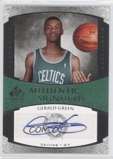 2005-06 SP Signature Edition Authentic Signatures Gerald Green #AS-GG Auto 0b9