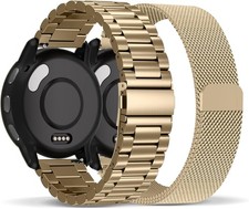 Compatible with Garmin Vivoactive 5 Watch Band/Vivoactive 6/3, 20mm Stainless St