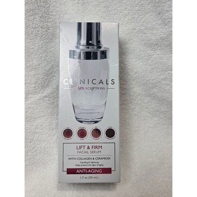 Clinicals By Spascriptions lift and firm facial Serum with Collagen Brand New