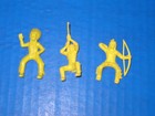 Vintage Marx Mounted Indians 45mm Figures — photo 3