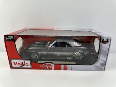Rare Maisto Special Edition 1968 Chevrolet Camaro Z/28 1:18 Silver