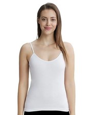 Jockey 1487 Women's Super Combed Cotton Rib Camisole with Adjustable Straps