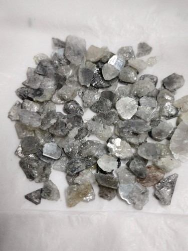 Diamanti grezzi naturali 10,0 ct forma piatta irregolare diamanti sfusi lotto miniera terra - Foto 6 di 11