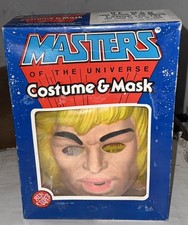 Vintage Ben Cooper He-Man Masters Of The Universe 1982 Costume Mask Large 12-14