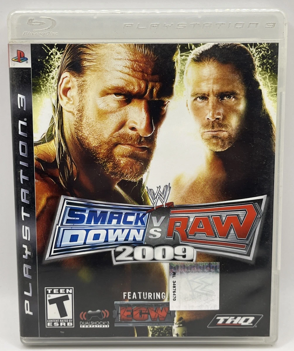 Sony PlayStation 3 WWE Smackdown vs. Raw 2009 Video Games for sale