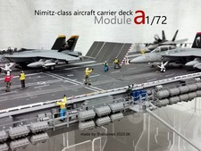 1/72 Scale Nimitz Aircraft Carrier Deck Model...