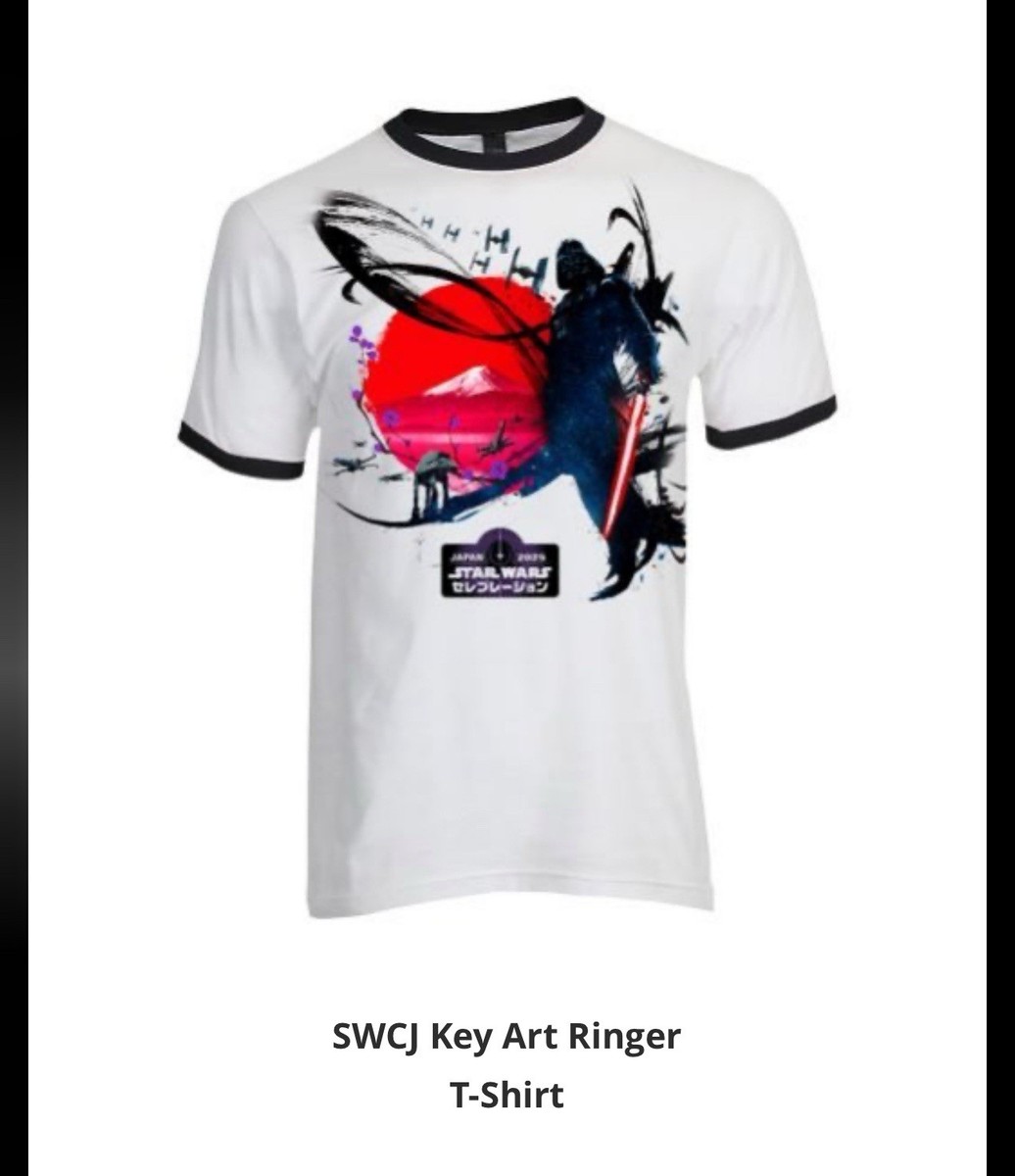 Star Wars Celebration Japan 2025 Official Key Art Shirt XL