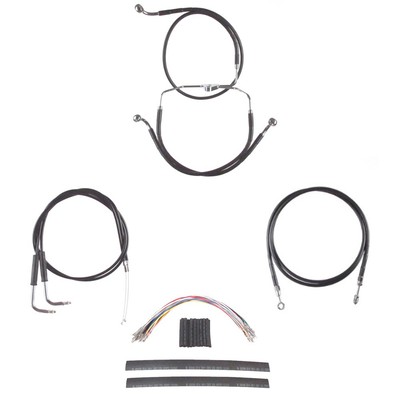 Black Line Cmpt Kit 13'' Apes 2007  Harley Screaming Eagle models w/Cruise
