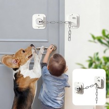 Child Proof Door Locks, No-Drill Adjustable Baby Safety Locks with 3M Strong ...