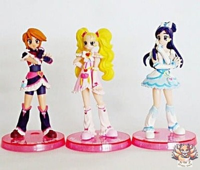 Futari wa Precure Max Heart Doll Figure Set 3 Typen