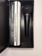    Audio-Technica 450D Dynamic Vocal Microphone   With Case  Manual   Untested
