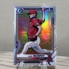 2021 Bowman Chrome Draft #BDC-167 Luke Murphy Rookie Card RC 1st Refractor