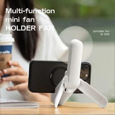 Mini Desk Fans Air Hand Held Fans USB Rechargeable Portable Fans Cooler Cooling