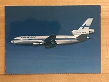 Postcard - Aircraft, FINAIR DC-10