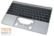 Top Case Keyboard Assembly - Gray 2016 2017 Apple 12" MacBook A1534 Grade B