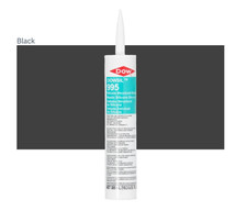 Black Dowsil 995 Silicone Structural Sealant - 12 Tubes Case 