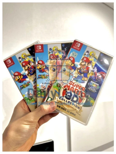 Super Mario All Stars 3D Collection Nintendo Switch 64/Sunshine Galaxy EXCELLENT