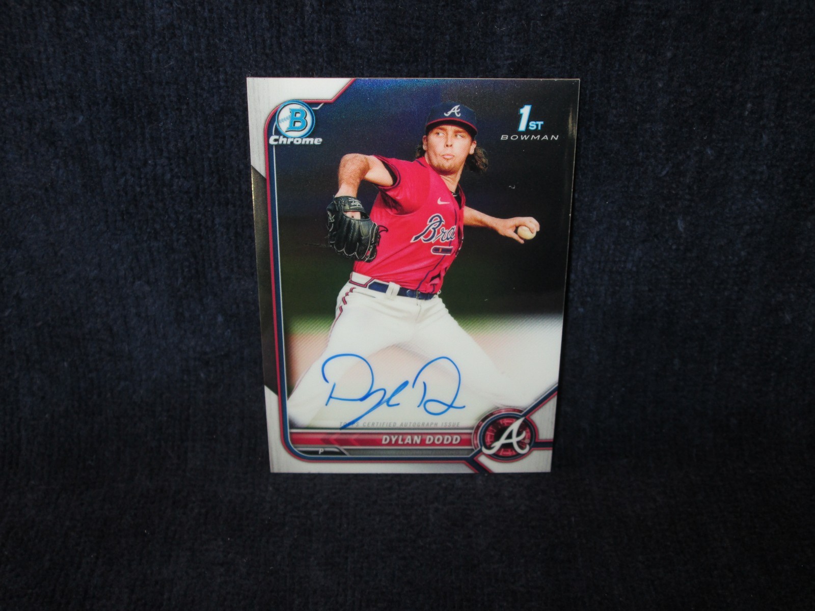 2022 Bowman Chrome Rookie Auto Dylan Dodd #CPA-DD