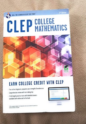 CLEP  College Mathematics Book + Online (CLEP Test Preparation)