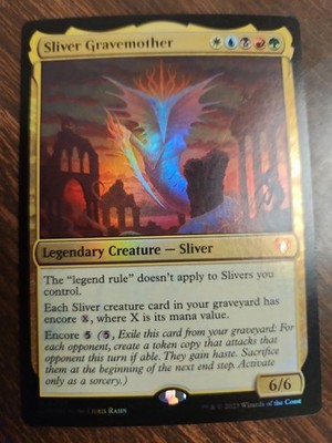 Sliver Gravemother Commander Masters Foil