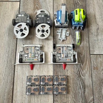 Hexbug BattleBots Lot With Remotes Has Missing Parts Incomplete Untested Read