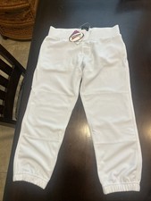 Easton Girls Youth Softball Pants - White - Size Large 26  28   New with Tags