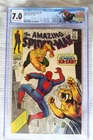 Amazing Spider-Man 57 Cgc 7.0 Ka-Zar OW/White, Custom Label 1968