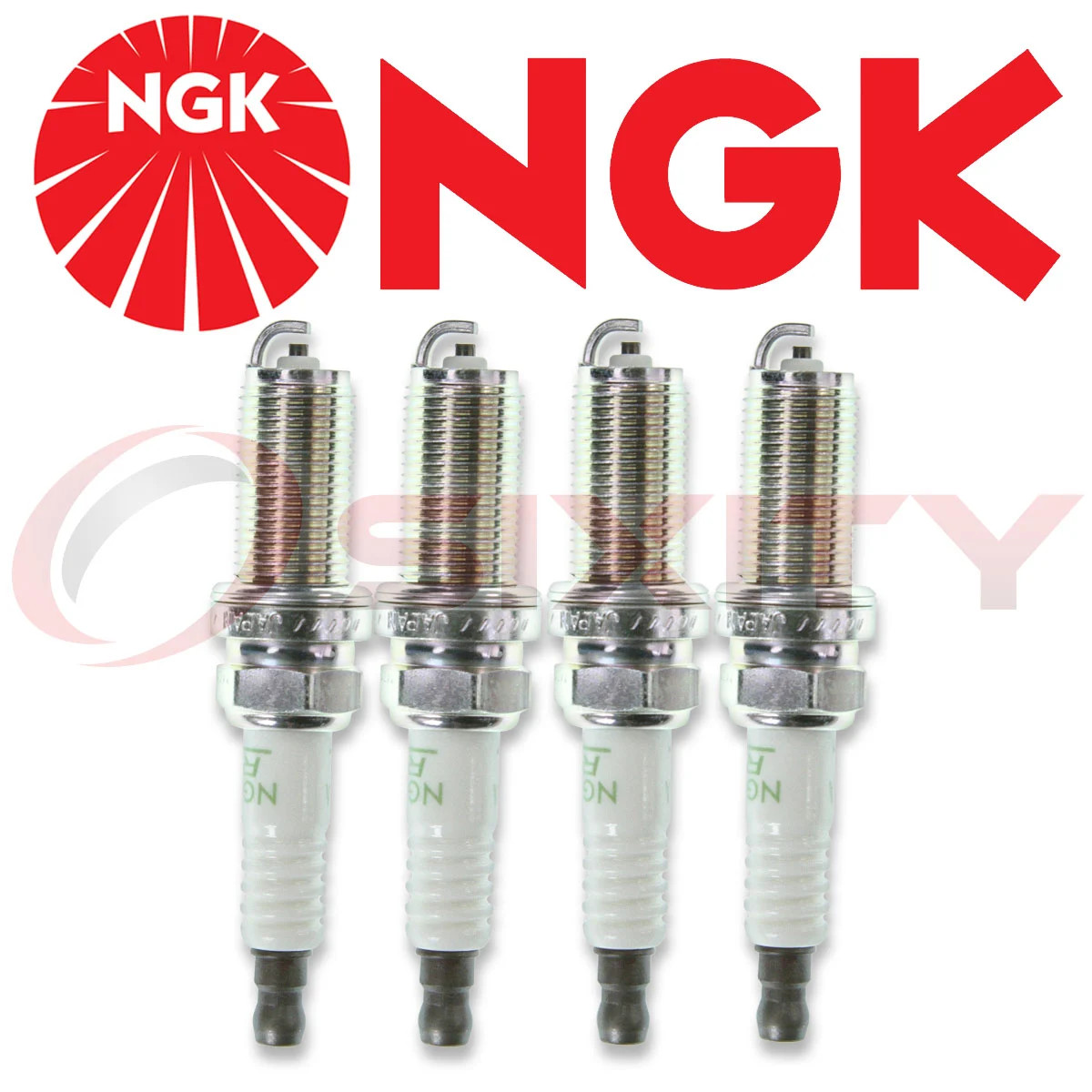 4 X NGK V-Power Resistor OEM High Power Performance Spark Plugs LFR5A11 # 6376