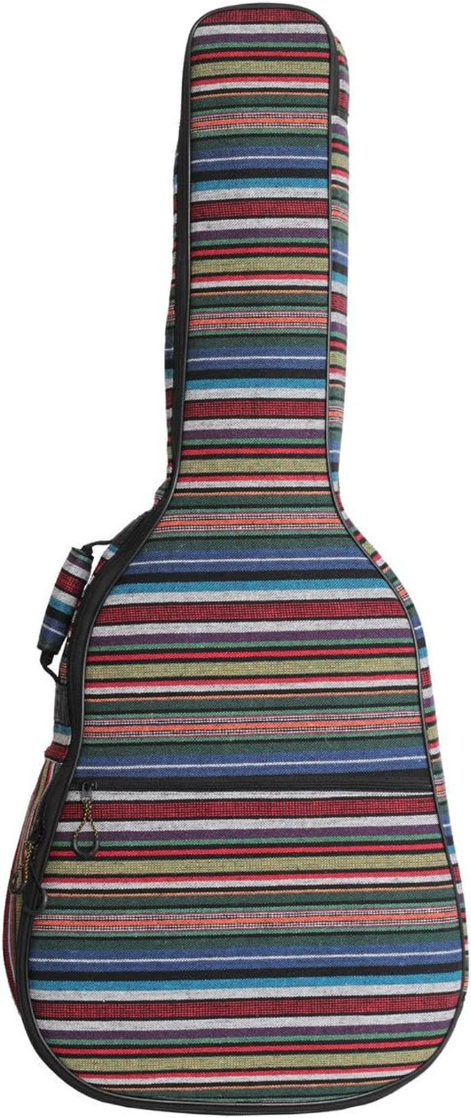 Bohemian Acoustic Guitar Case for Girls,Soft Foam Padded 40 41 Inch Clas
