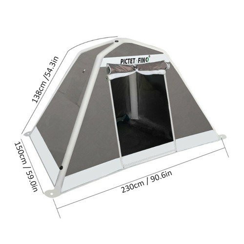 PICTET FINO 2-3 Persons Backpacking Tent Camping Outdoor Folding Inflatable Tent - Picture 11 of 13