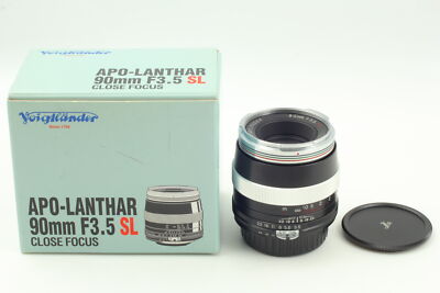MINT+++ Boxed ] Voigtlander APO Lanthar 90mm f3.5 SL Nikon Ai-s F