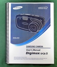 Samsung Digimax U-CA5 Instruction Manual: 136 Pages  Protective Covers