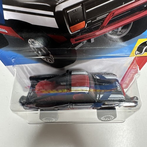 (2) 2022 Hot Wheels Treasure Hunt #186 HW Daredevils 5/5 '87 DODGE D100 Black - Picture 19 of 23
