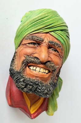 Bossons Kopf Wandrelief Punjabi