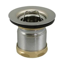 Jr. Duo Kitchen Sink Basket Strainer Assembly 2-1/2 " Deep (Chrome) -9401800