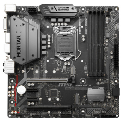 For MSI B360M MORTAR Motherboard LGA 1151 Intel B360 HDMI
