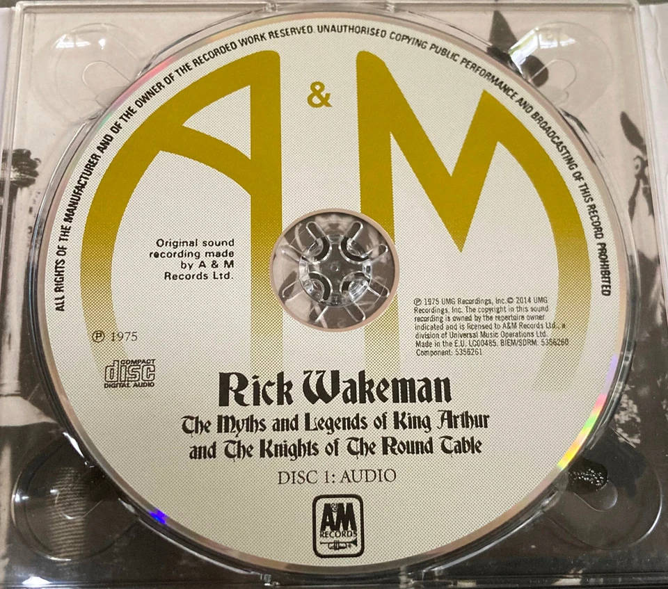 Rick Wakeman: THE MYTHS AND LEGENDS OF KING ARTHUR... - CD/DVD Deluxe Ed. EXC! - Bild 3 von 4
