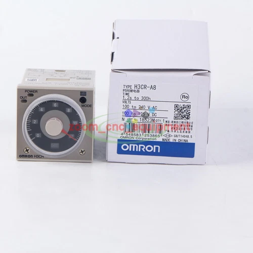 1PC NEW OMRON H3CR-A8 Timer,8 Pin,100-240VAC,100-125VDC